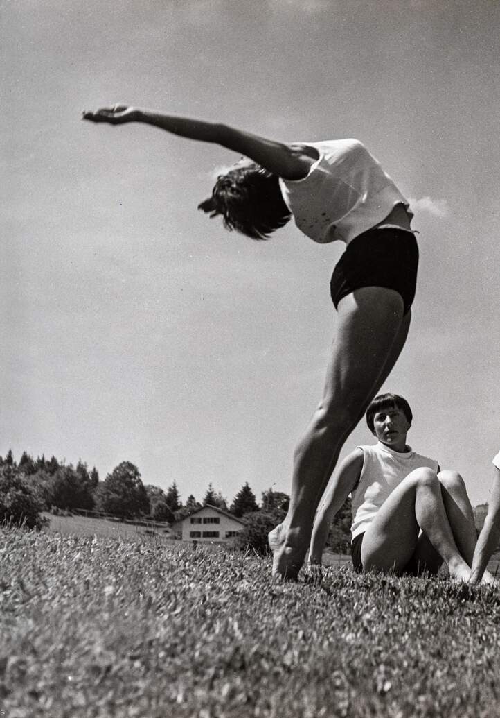 Gymnastik Sportlehrerkurs End der Welt 1954