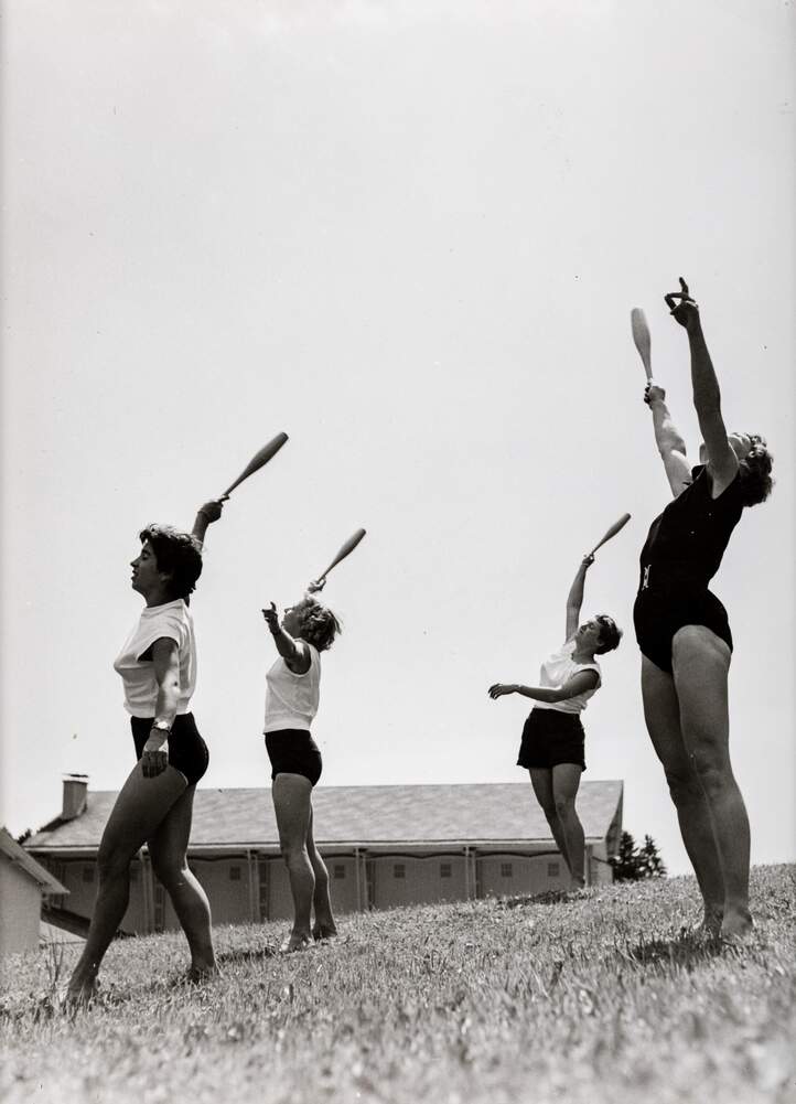 Gymnastik Sportlehrerkurs 1954