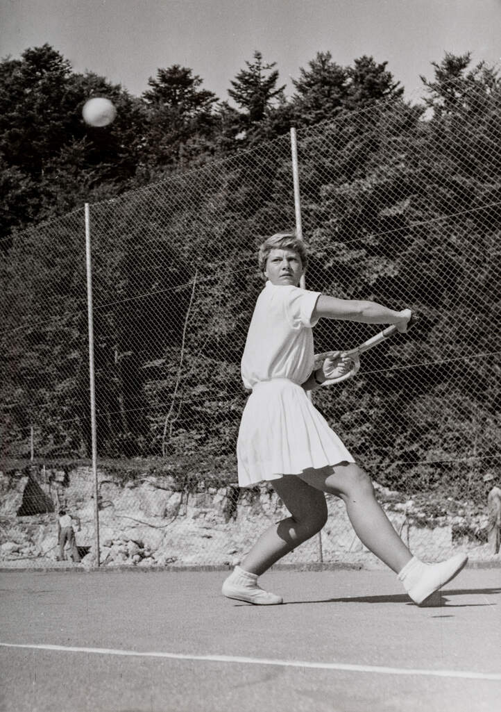 Tennis End der Welt Sportlehrerkurs 1955