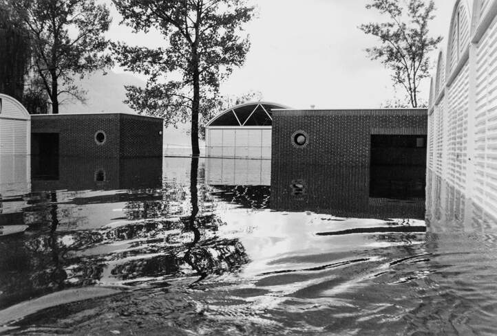 Centro Sportivo Tenero Hochwasser