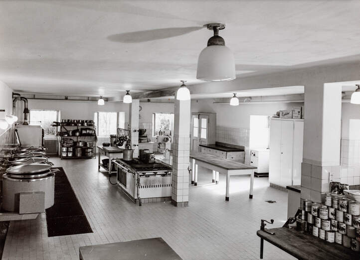 Magglingen Küche 1957