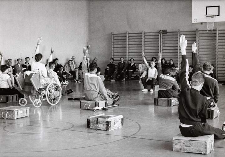 Behindertensport Leiterkurs 1958