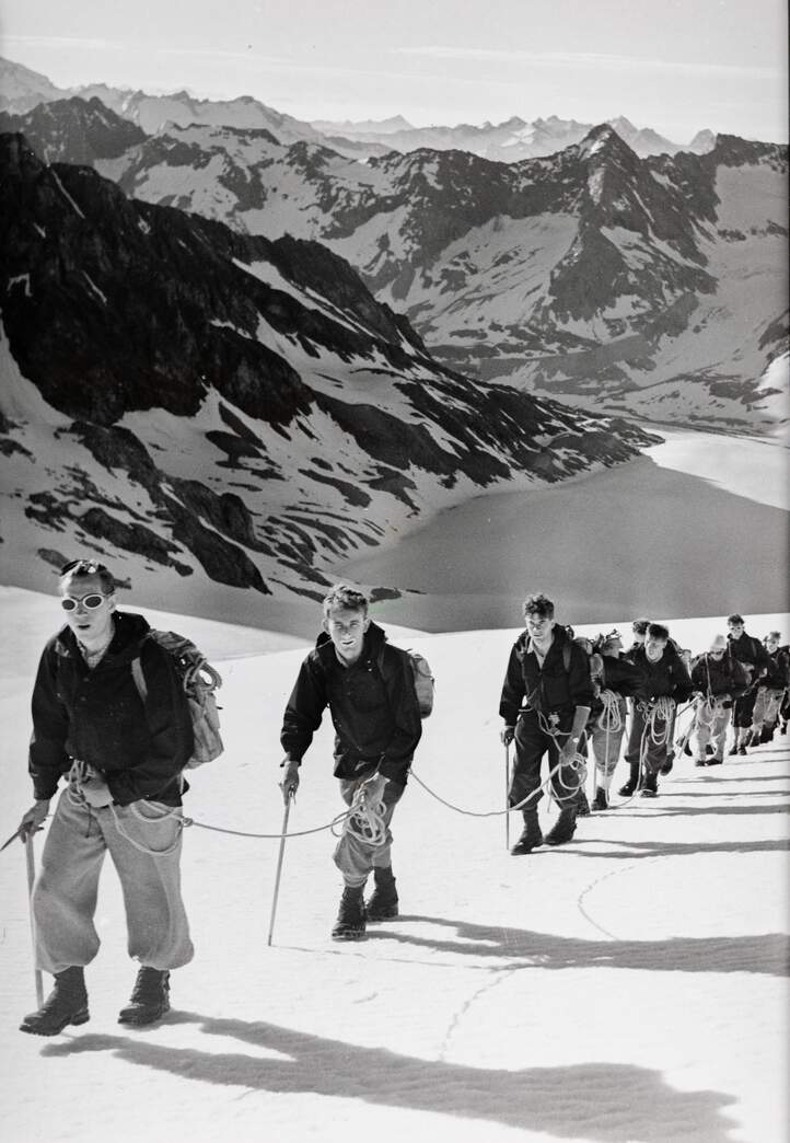 Bergsteigen Hochgebirgskurs 1952