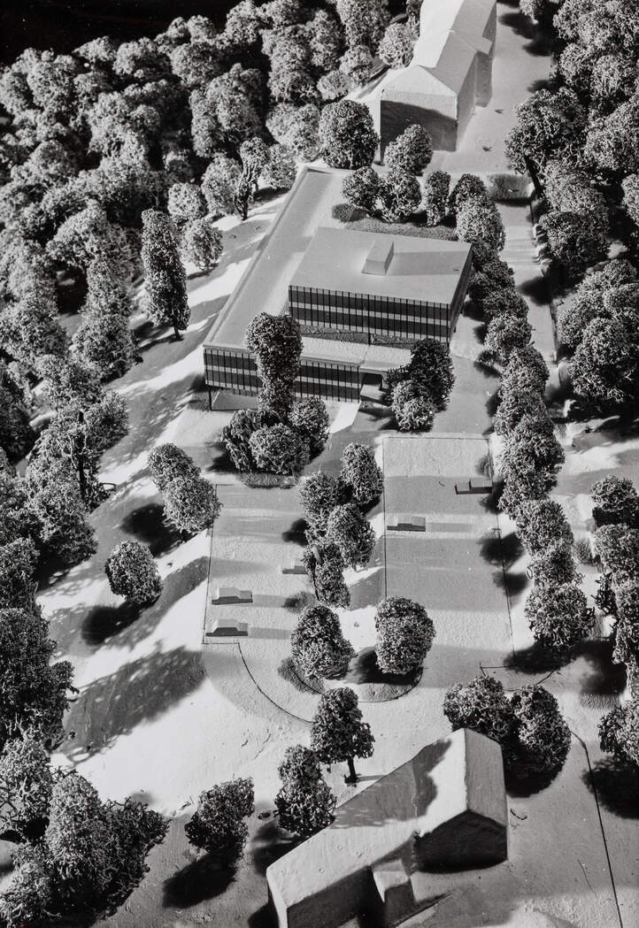 Modell Schulgebäude Magglingen