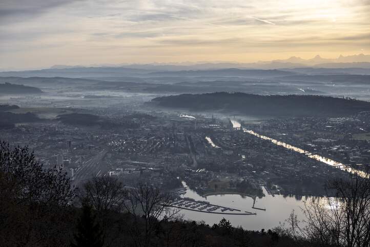 Aussicht von Terrasse