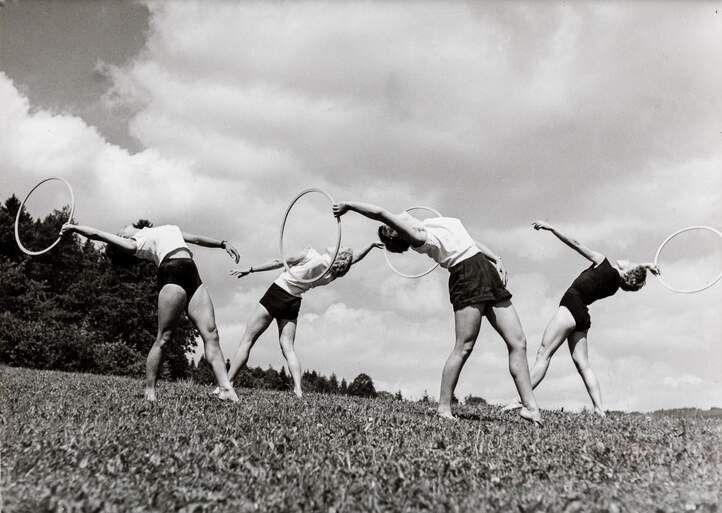 Gymnastik Sportlehrerkurs 1954