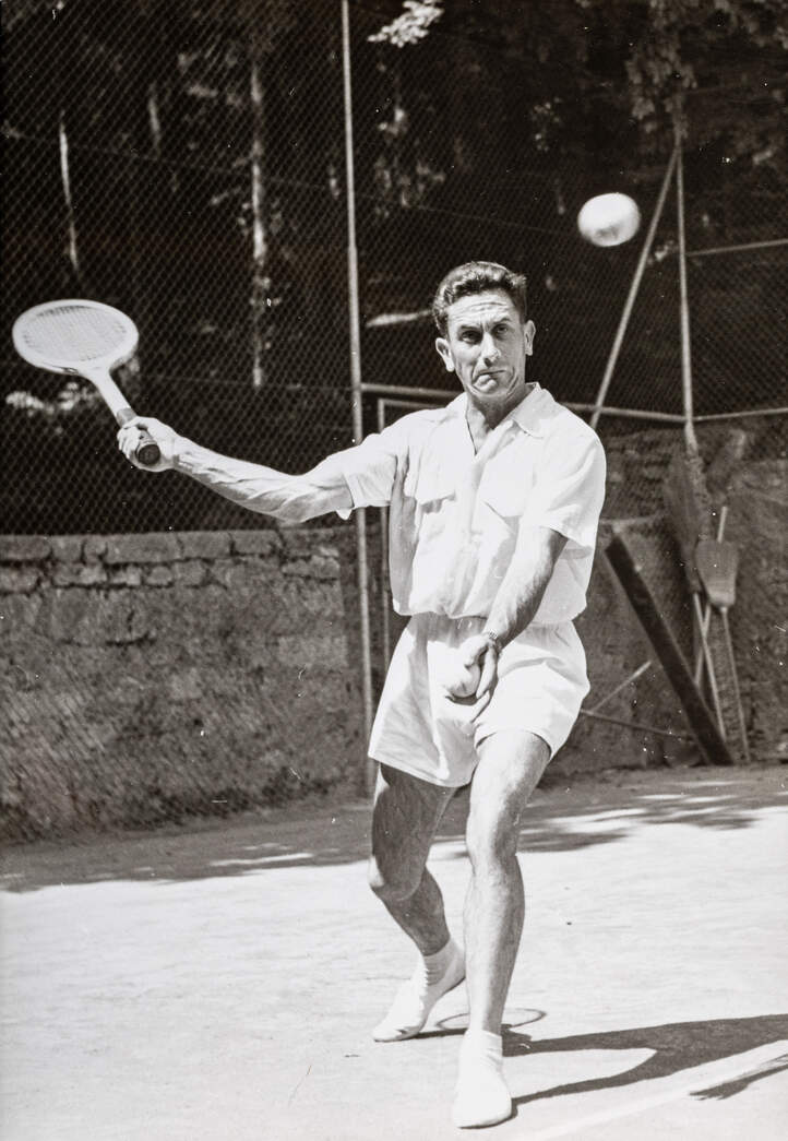 Tennis End der Welt Sportlehrerkurs 1954