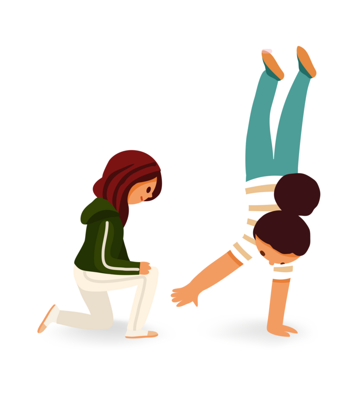 Selbstwahrnehmung fördern – Handstand