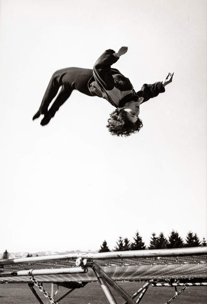 Trampolin Sportlehrerkurs 1957