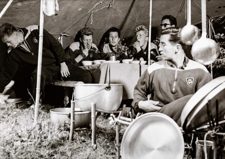 Wandern und Geländesport Sportlehrerkurs 1958