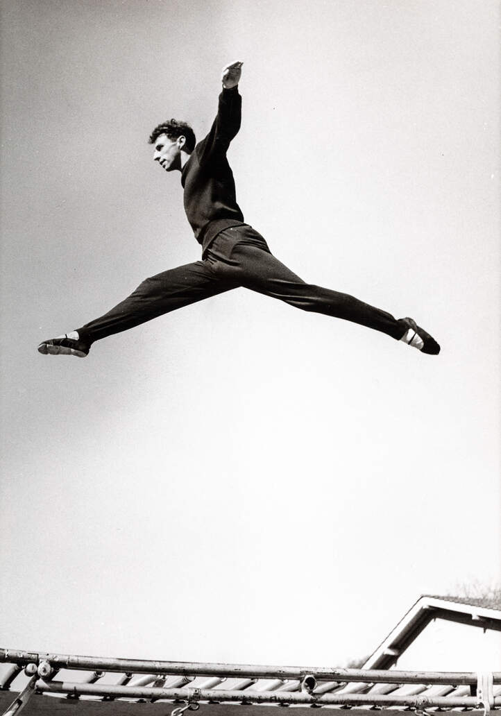 Trampolin Sportlehrerkurs 1957