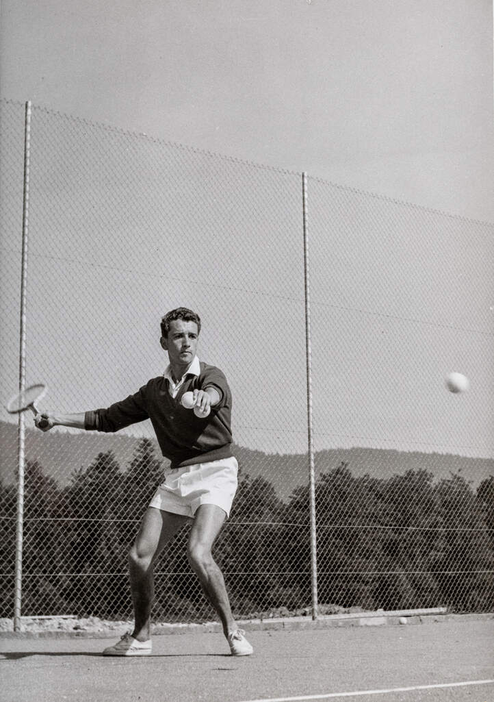 Tennis End der Welt Sportlehrerkurs 1955